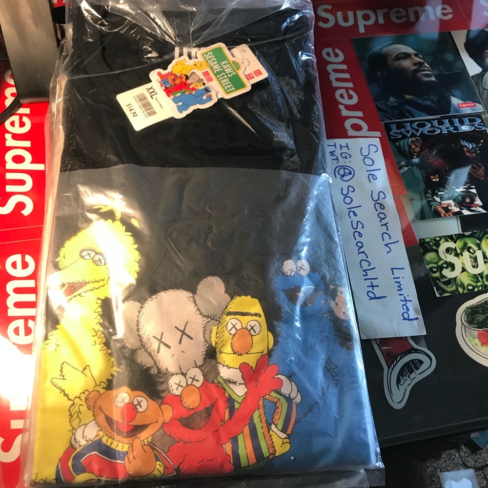 Kaws x Sesame st